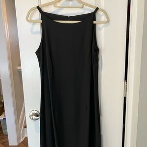 Onyx Nite Classic Black Midi Dress LBD